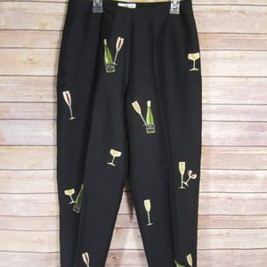 Allison Taylor Silk Pants, Size 4